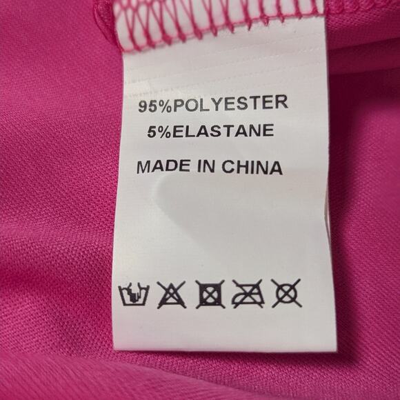 Faeriesty French Dot Formal Gown Pink Small - Picture 5 of 16